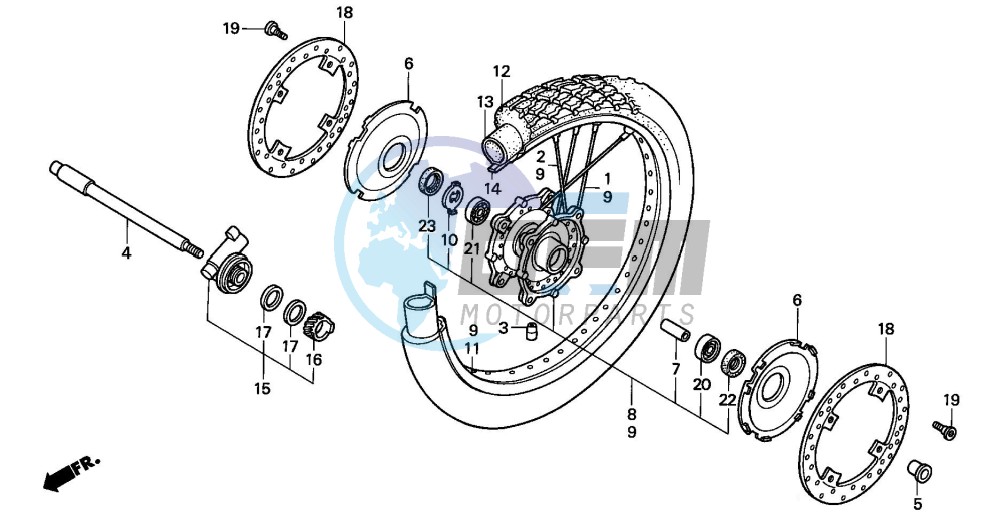 FRONT WHEEL