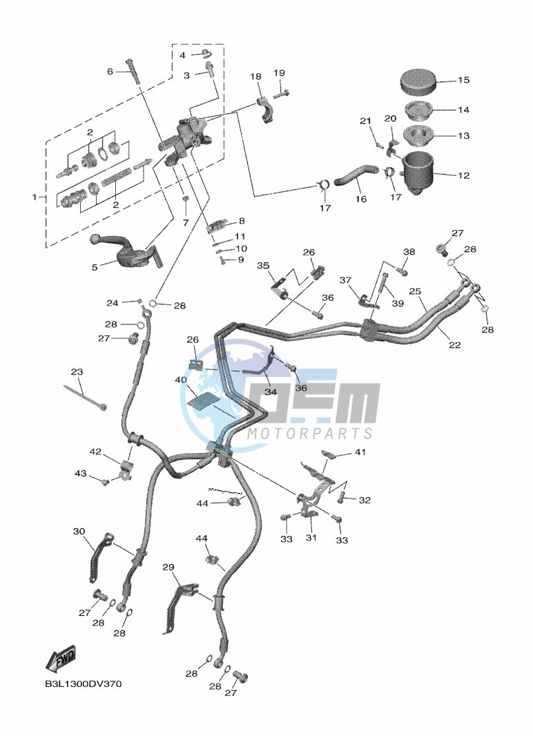 FRONT MASTER CYLINDER