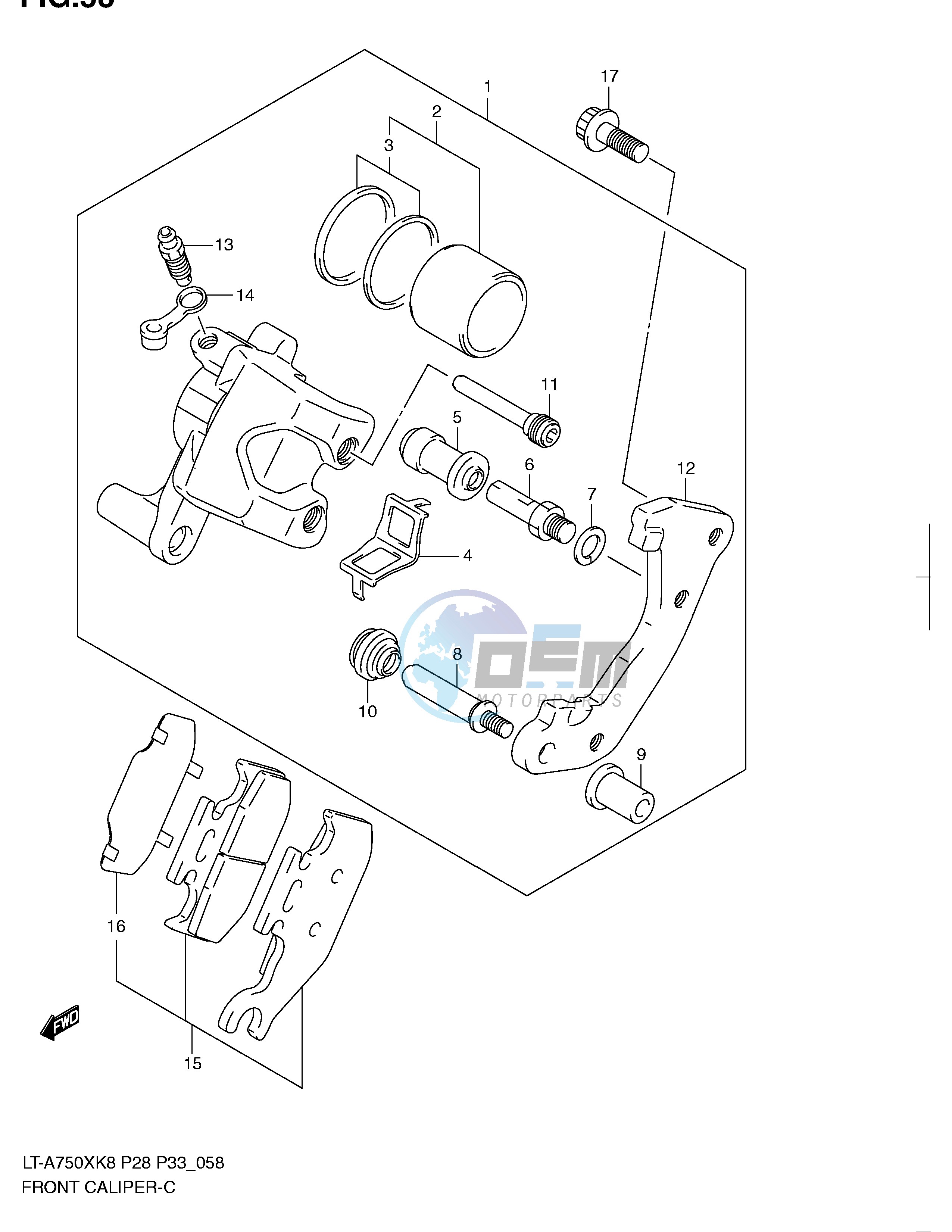 FRONT CALIPER