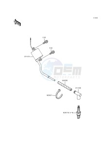 KX 125 J [KX125] (J2) [KX125] drawing IGNITION COIL