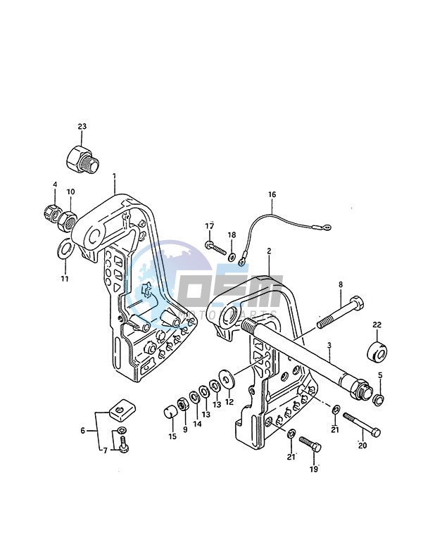 Clamp Bracket (1988 to 1994)