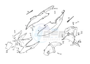 BOULEVARD - 200 drawing REAR BODY