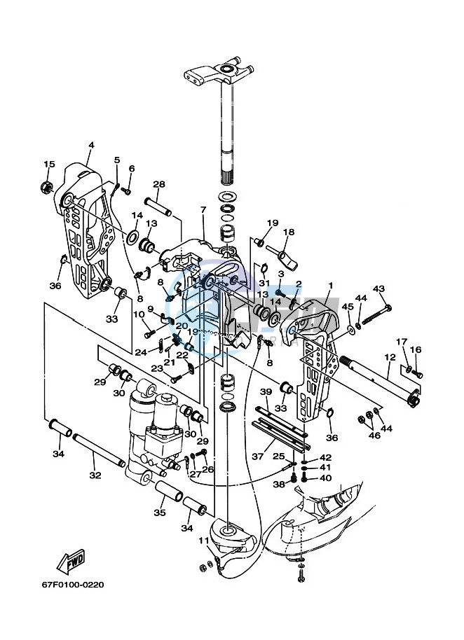 FRONT-FAIRING-BRACKET