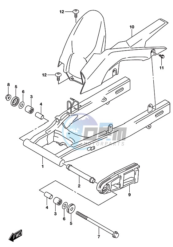 REAR SWINGINGARM