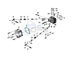 JET 14 125I/X8A L7 drawing CYLINDER HEAD CPL.