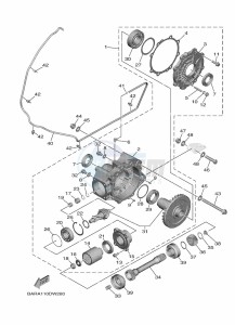 YXF850ES YX85FPSN (BARH) drawing DRIVE SHAFT