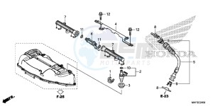 CBR1000S1H 2ED - (2ED) drawing FUEL INJECTOR