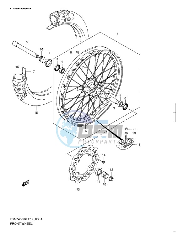 FRONT WHEEL L1