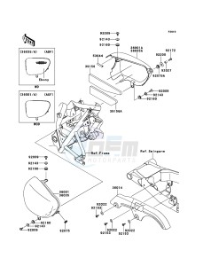 W800 EJ800ADF GB XX (EU ME A(FRICA) drawing Side Covers/Chain Cover