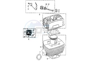 103 - 50 cc drawing CYLINDER-HEAD