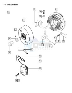 FUNTASTIC_25kmh_K8-L0 50 K8-L0 drawing Magneto