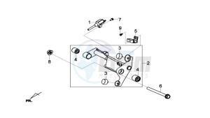 HD 2 125 drawing MOTOR SUSPENSION