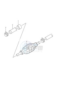 DF 150 drawing Fuel Hose