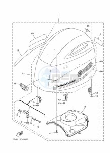 LF200XCA drawing FAIRING-UPPER