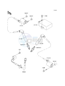 VN 800B [VULCAN 800 CLASSIC] (B6-B9) [VULCAN 800 CLASSIC] drawing IGNITION SYSTEM