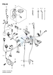 DL650 (E3) V-Strom drawing WIRING HARNESS (DL650L1 E3)