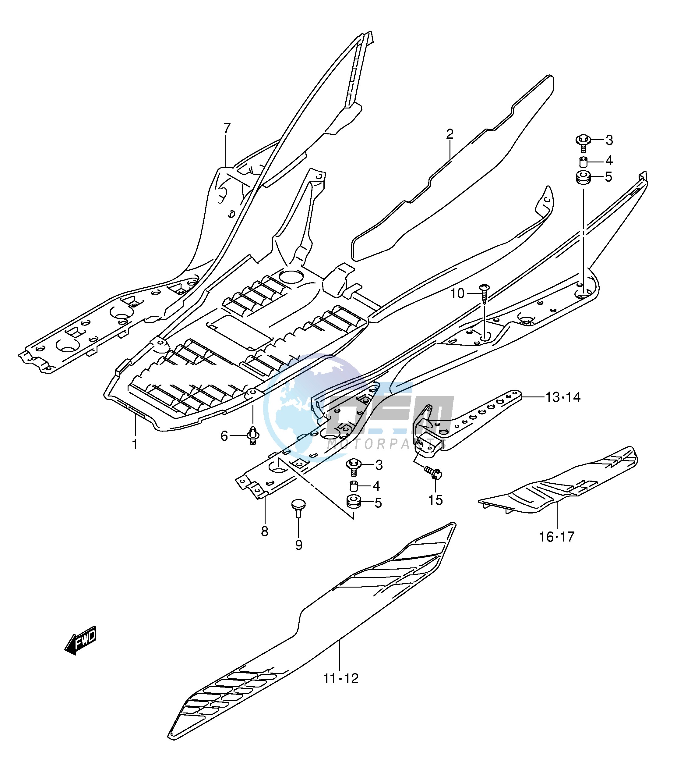 REAR LEG SHIELD