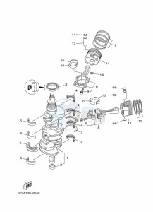 FL250AETU drawing CRANKSHAFT--PISTON