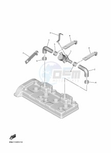 YZF600 YZF-R6 RaceBASE (BN6P) drawing AIR INDUCTION SYSTEM