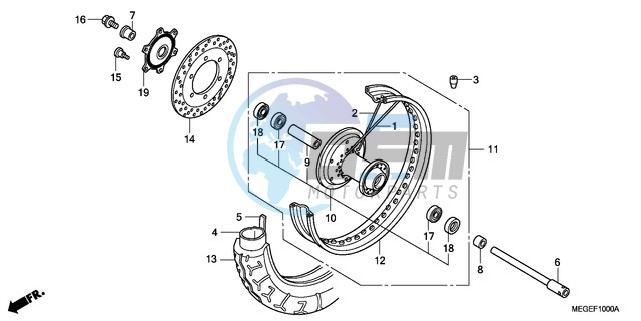 FRONT WHEEL