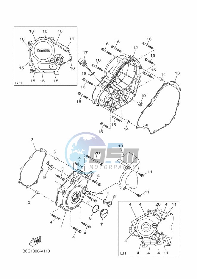 CRANKCASE COVER 1