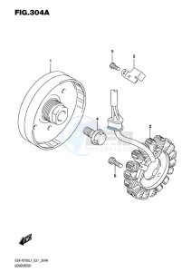 GSX-R750 EU drawing GENERATOR