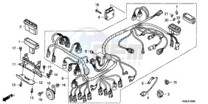 TRX500FAA Europe Direct - (ED) drawing WIRE HARNESS