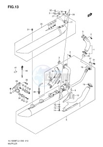 VL1500 BT drawing MUFFLER