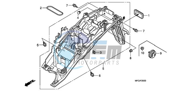 REAR FENDER