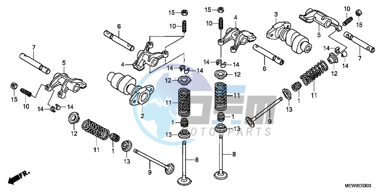 CAMSHAFT/ VALVE