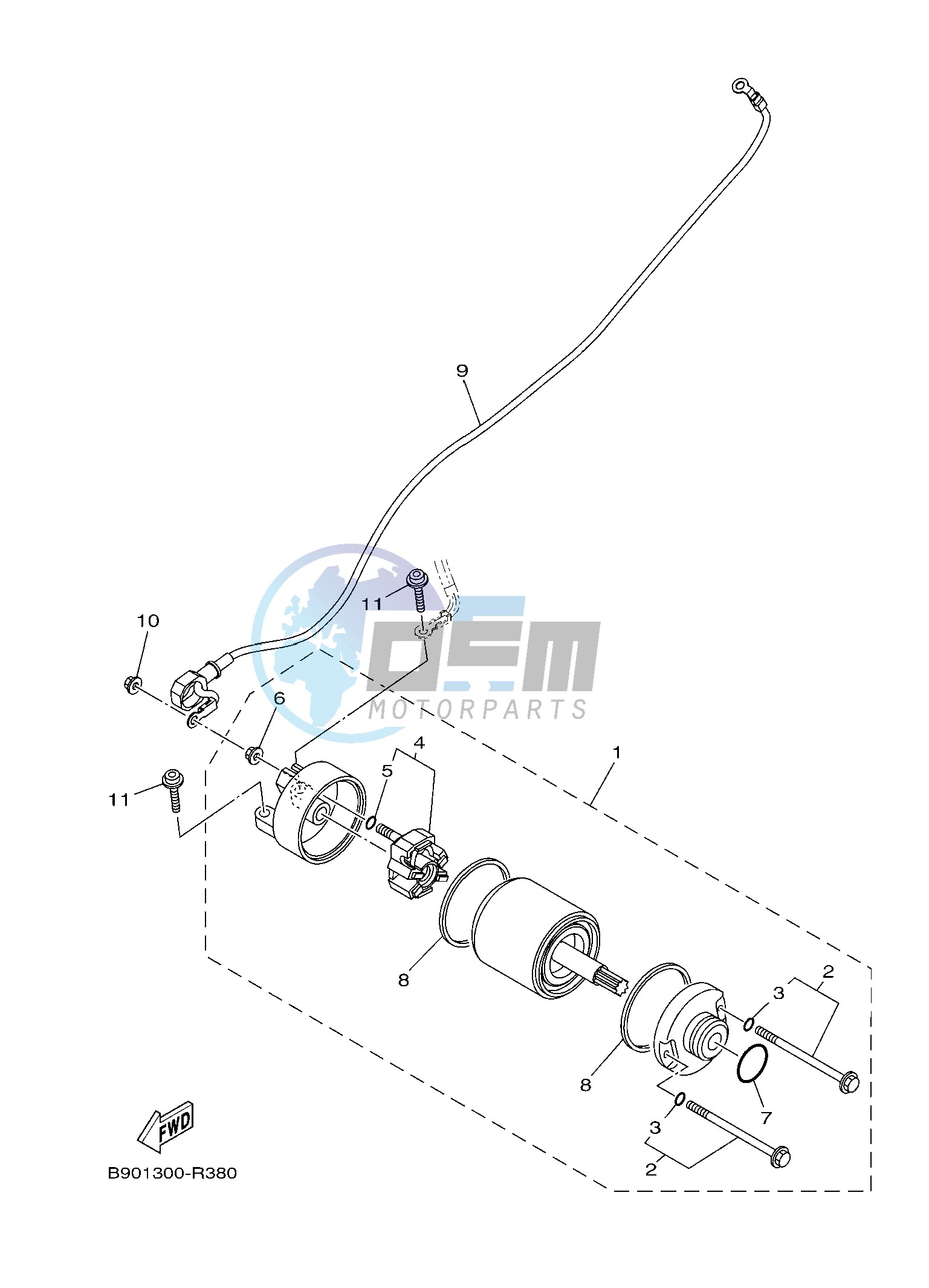 STARTING MOTOR