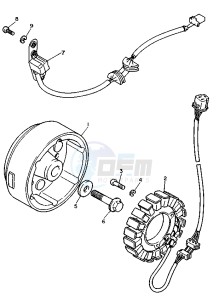 XV VIRAGO 535 drawing GENERATOR