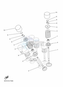 MT-03 MTN320-A (BEV5) drawing VALVE