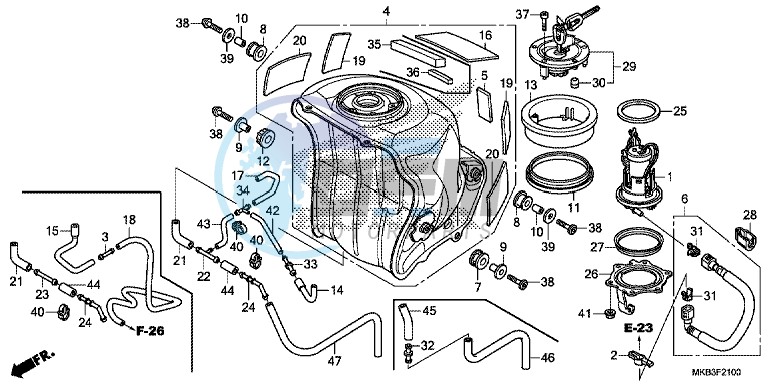 FUEL TANK/ FUEL PUMP