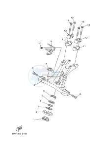 YP125RA X-MAX 125 ABS (BL21 BL21 BL21 BL21) drawing STEERING