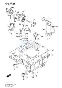 GSX-S1000F ABS EU drawing OIL PAN-OIL PUMP