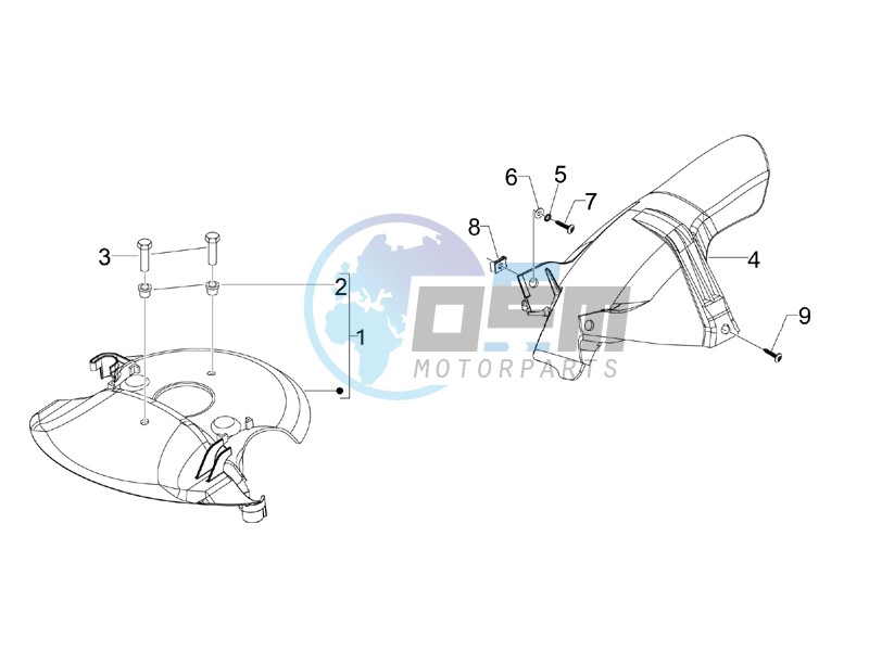 Wheel housing - Mudguard