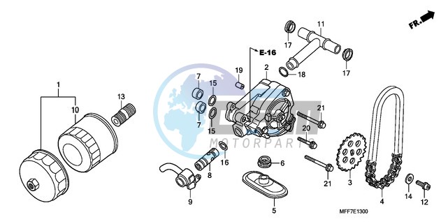 OIL FILTER/OIL PUMP