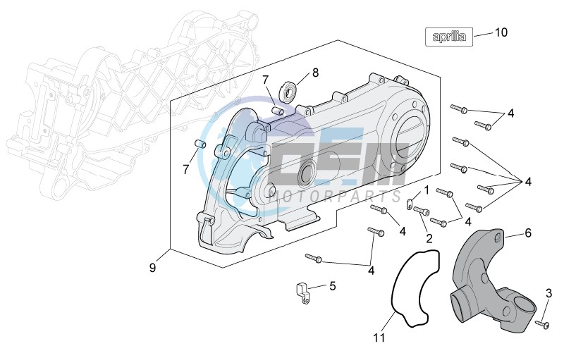 Variator cover