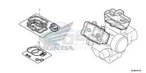 VFR800XF CrossRunner 2ED drawing GASKET KIT A