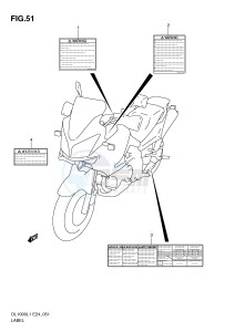 DL1000 (E24) V-Strom drawing LABEL