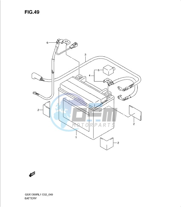 BATTERY (GSX1300RUFL1 E19)