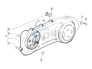 Fly 50 2t (25 kmh) (B-NL) drawing Crankcase cover - Crankcase cooling