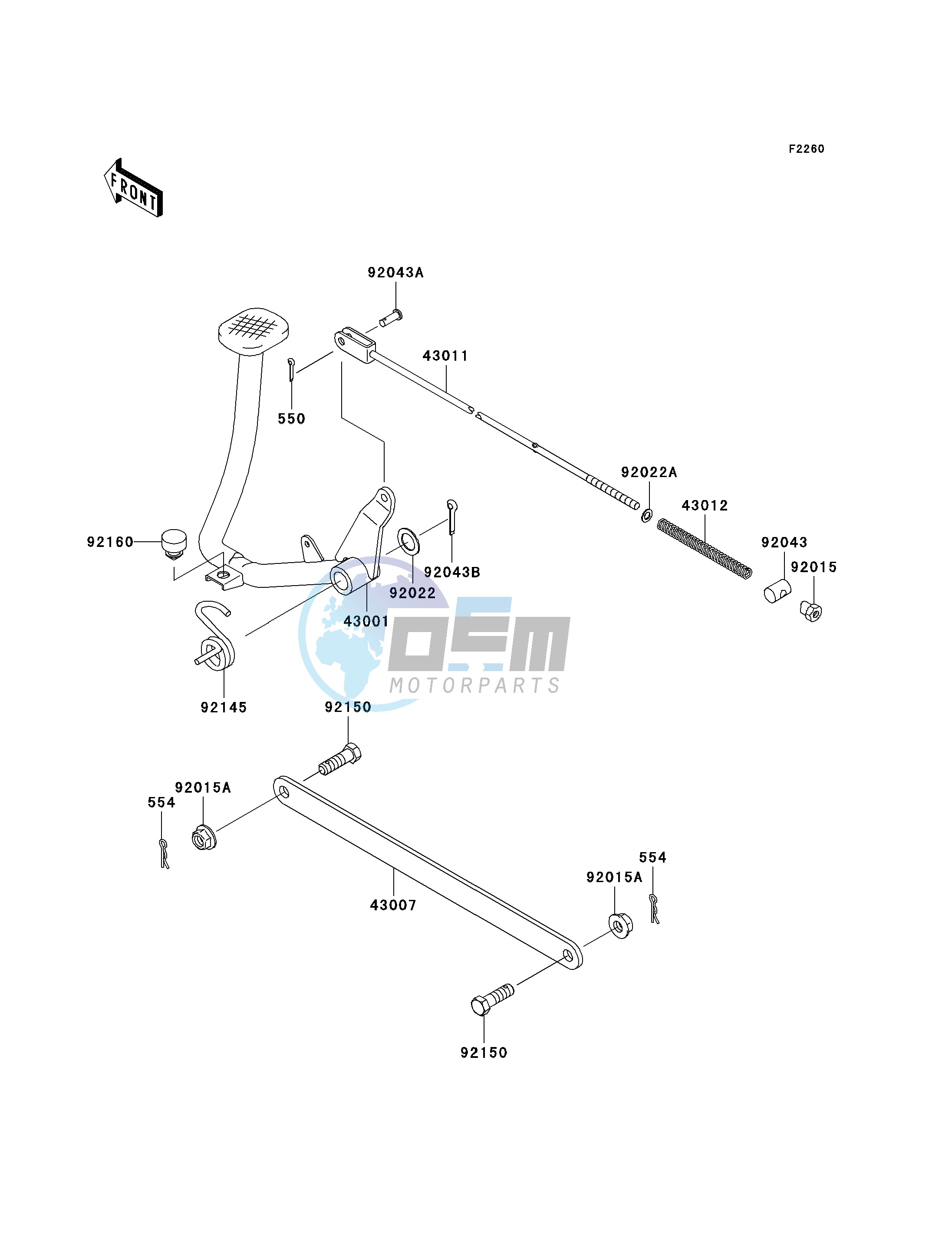 BRAKE PEDAL