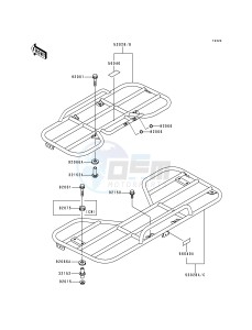 KVF 400 B [PRAIRIE 400] (B1) [PRAIRIE 400] drawing CARRIER-- S- -