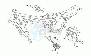 Nevada 350 drawing Foot rests