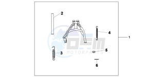 XL700VAB TRANSALP E drawing MAINSTAND