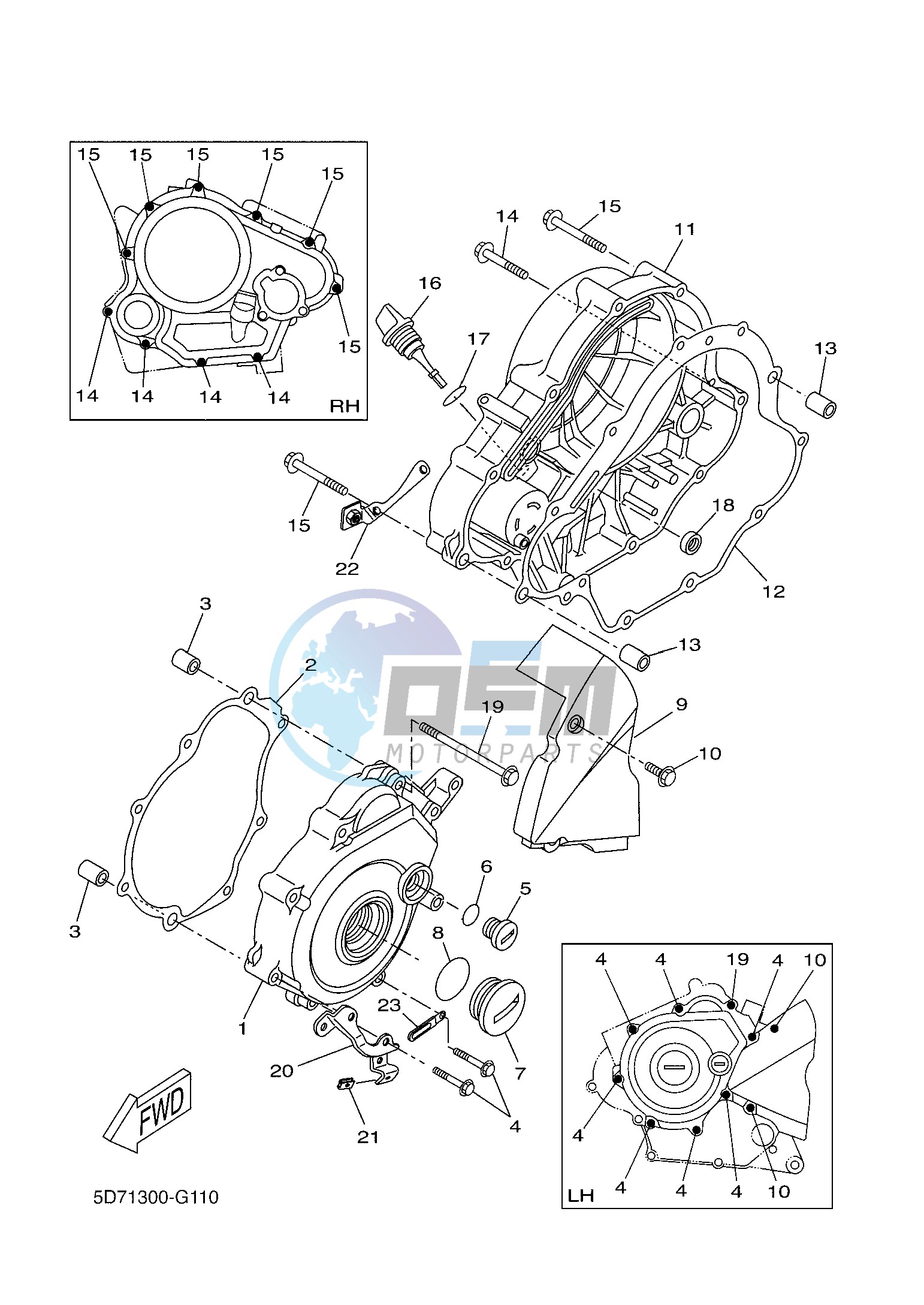 CRANKCASE COVER 1