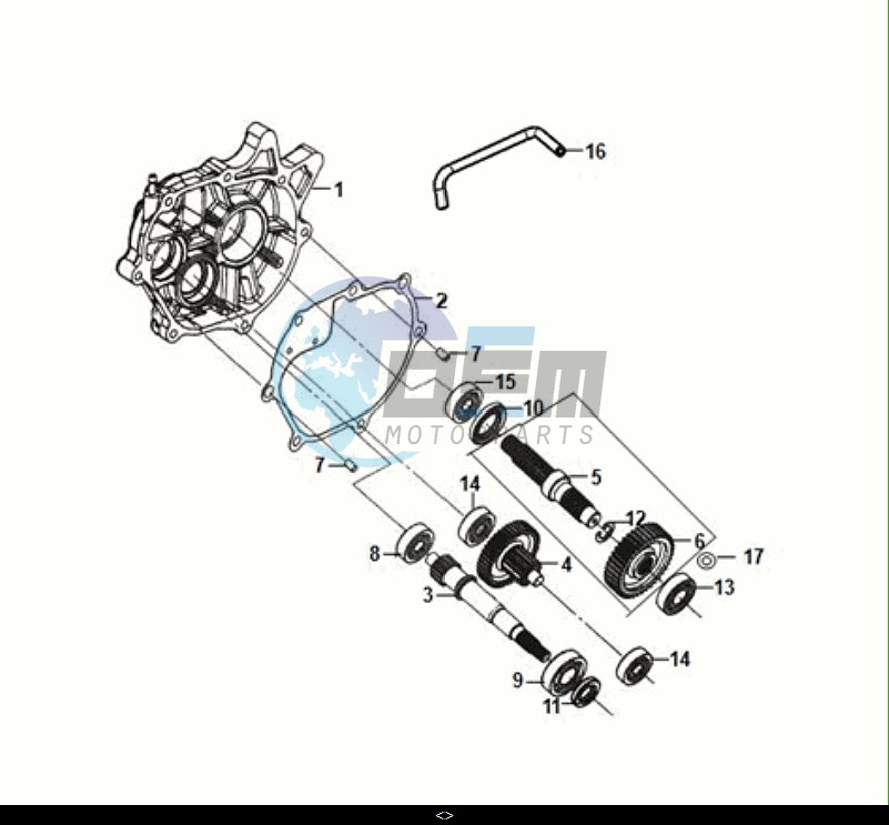 MISSION CASE & DRIVE SHAFT