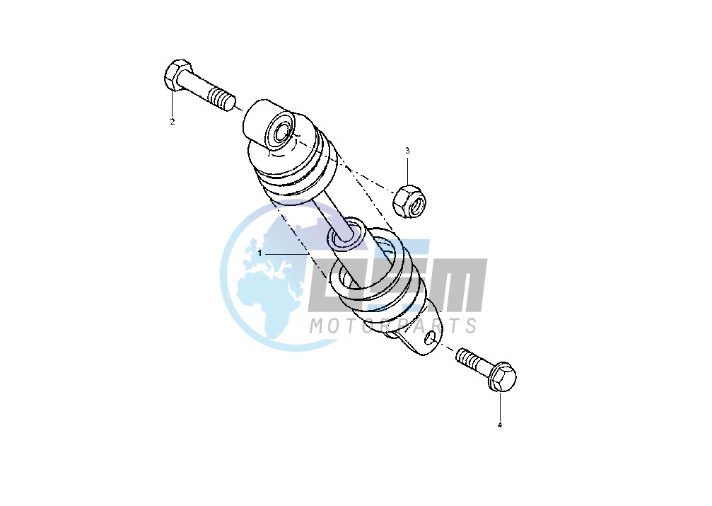 REAR SHOCK ABSORBER